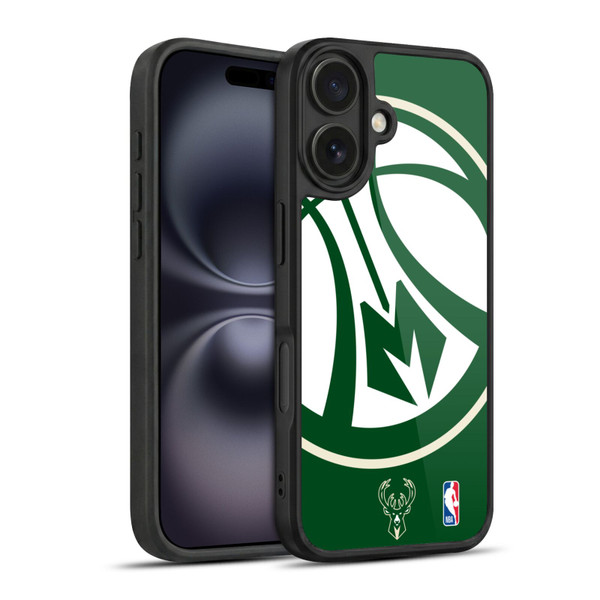 NBA Milwaukee Bucks Oversized Gel Armour Case For Apple iPhone 16