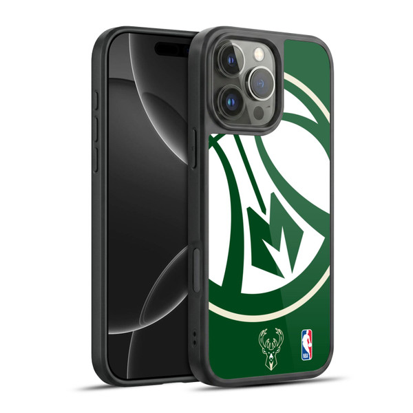 NBA Milwaukee Bucks Oversized Gel Armour Case For Apple iPhone 16 Pro Max