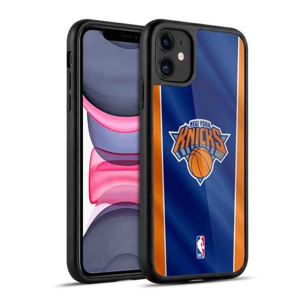 NBA New York Knicks Vertical Banner Gel Armour Case For Apple iPhone 11