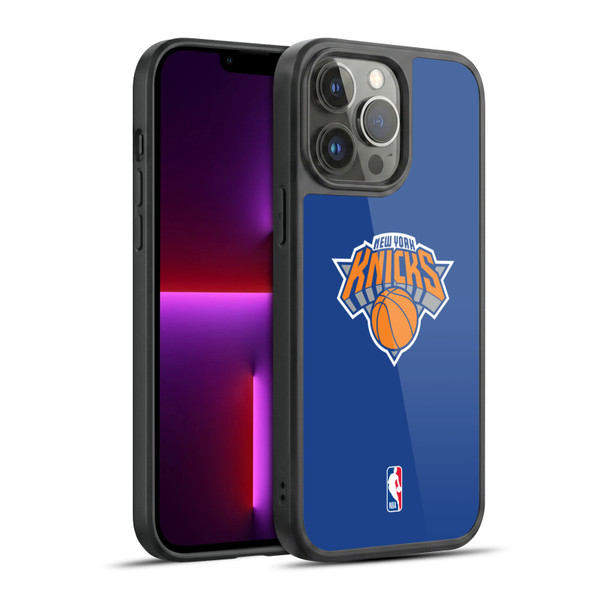 NBA New York Knicks Plain Gel Armour Case For Apple iPhone 13 Pro Max