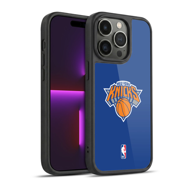 NBA New York Knicks Plain Gel Armour Case For Apple iPhone 14 Pro