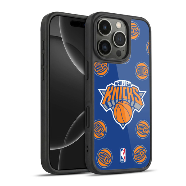NBA New York Knicks Patterns Gel Armour Case For Apple iPhone 16 Pro