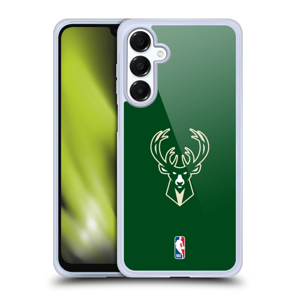 NBA Milwaukee Bucks Plain Soft Gel Case for Samsung Galaxy A16 5G & MagSafe