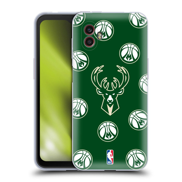 NBA Milwaukee Bucks Patterns Soft Gel Case for Samsung Galaxy Xcover6 Pro/Pro2