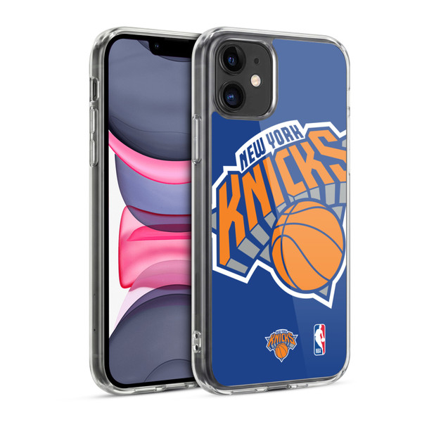 NBA New York Knicks Oversized Soft Gel Case for Apple iPhone 11