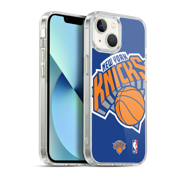 NBA New York Knicks Oversized Soft Gel Case for Apple iPhone 13