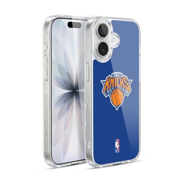 NBA New York Knicks Plain Soft Gel Case for Apple iPhone 17