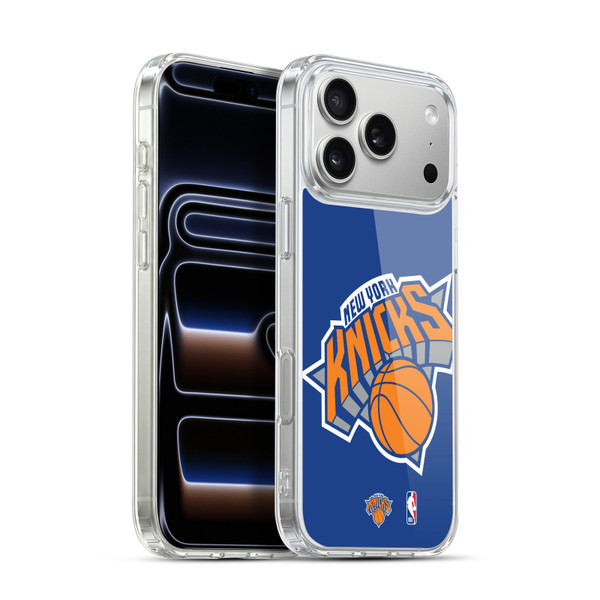 NBA New York Knicks Oversized Soft Gel Case for Apple iPhone 17 Pro Max