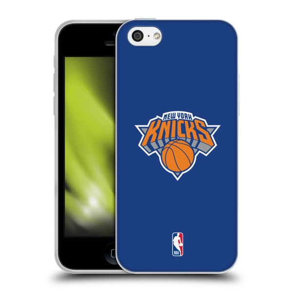 NBA New York Knicks Plain Soft Gel Case for Apple iPhone 5c