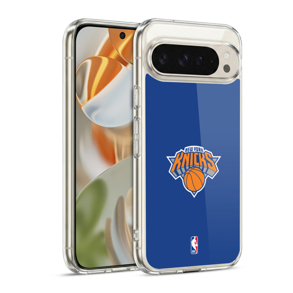 NBA New York Knicks Plain Soft Gel Case for Google Pixel 9 / Pixel 9 Pro