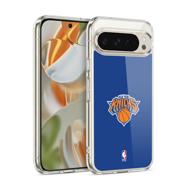 NBA New York Knicks Plain Soft Gel Case for Google Pixel 9 / Pixel 9 Pro