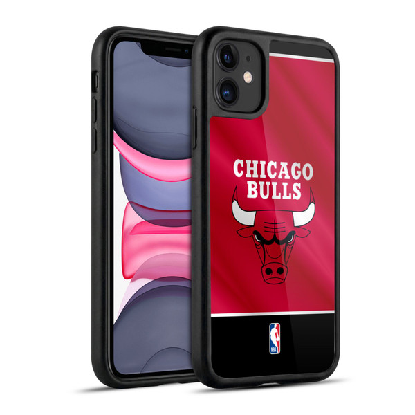 NBA Chicago Bulls Horizontal Banner Gel Armour Case For Apple iPhone 11