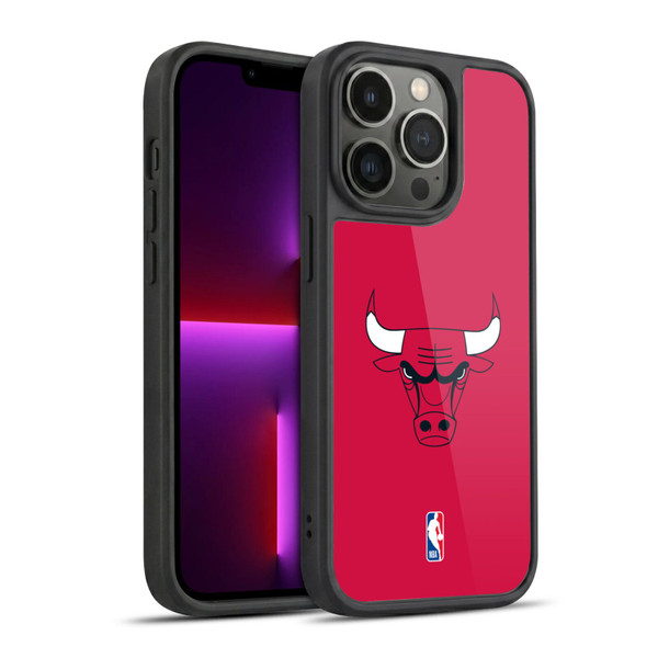NBA Chicago Bulls Plain Gel Armour Case For Apple iPhone 13 Pro
