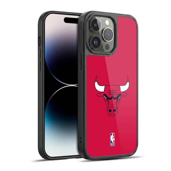 NBA Chicago Bulls Plain Gel Armour Case For Apple iPhone 14 Pro Max