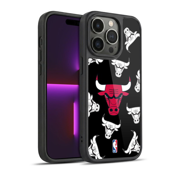 NBA Chicago Bulls Patterns Gel Armour Case For Apple iPhone 14 Pro