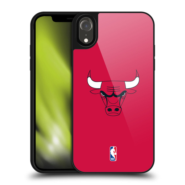 NBA Chicago Bulls Plain Gel Armour Case For Apple iPhone XR