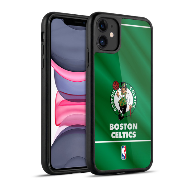 NBA Boston Celtics Horizontal Banner Gel Armour Case For Apple iPhone 11