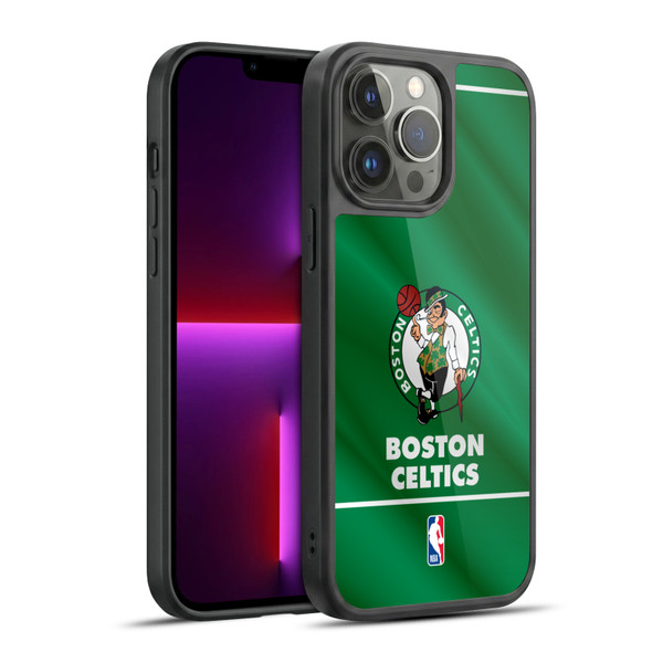 NBA Boston Celtics Horizontal Banner Gel Armour Case For Apple iPhone 13 Pro Max