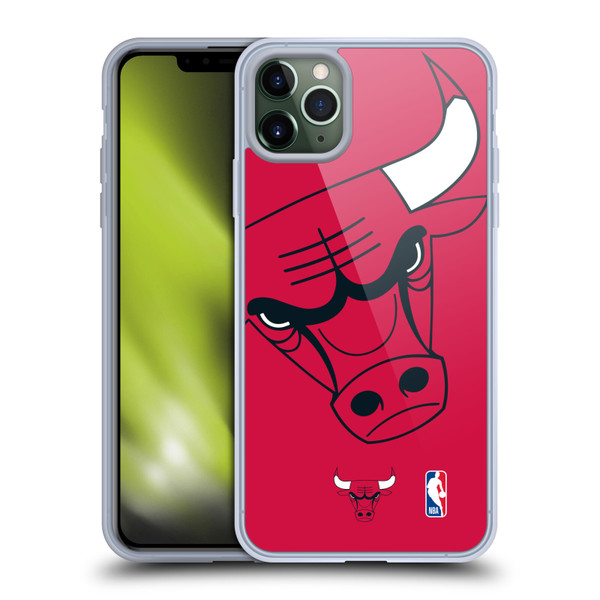 NBA Chicago Bulls Oversized Soft Gel Case for Apple iPhone 11 Pro Max & MagSafe