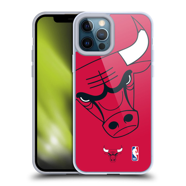 NBA Chicago Bulls Oversized Soft Gel Case for Apple iPhone 12 Pro Max & MagSafe