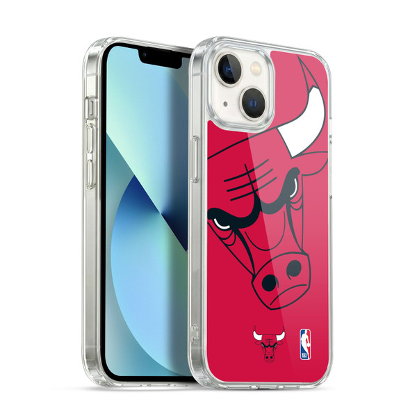 NBA Chicago Bulls Oversized Soft Gel Case for Apple iPhone 13
