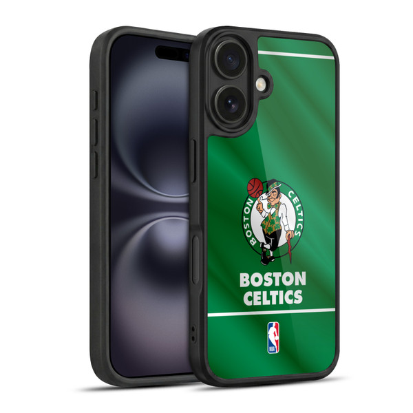 NBA Boston Celtics Horizontal Banner Gel Armour Case For Apple iPhone 16