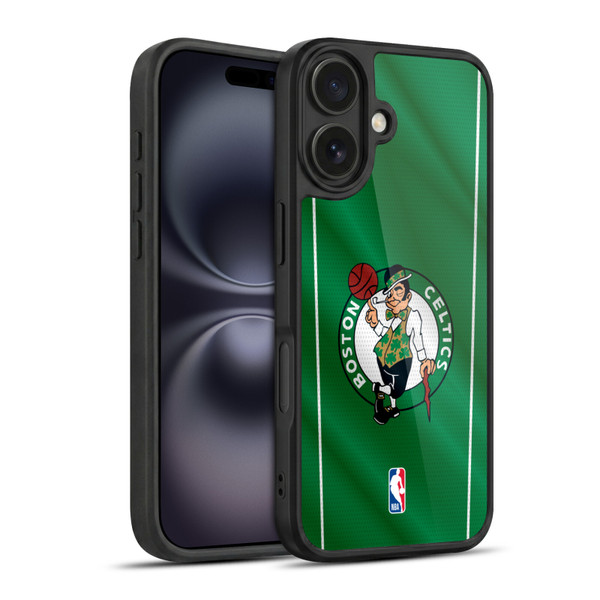 NBA Boston Celtics Vertical Banner Gel Armour Case For Apple iPhone 16