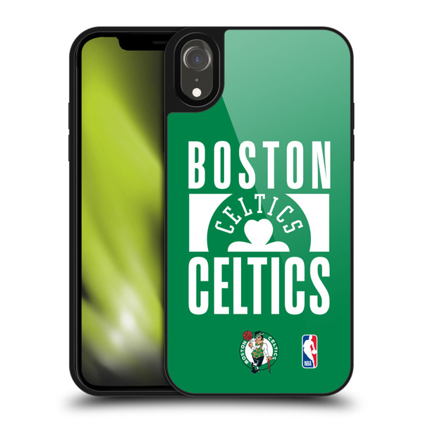 NBA Boston Celtics Typography Gel Armour Case For Apple iPhone XR