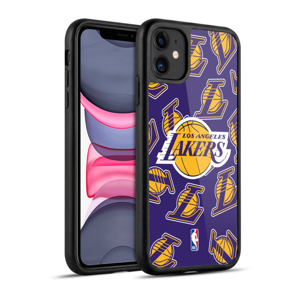 NBA Los Angeles Lakers Patterns Gel Armour Case For Apple iPhone 11