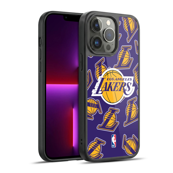 NBA Los Angeles Lakers Patterns Gel Armour Case For Apple iPhone 13 Pro Max