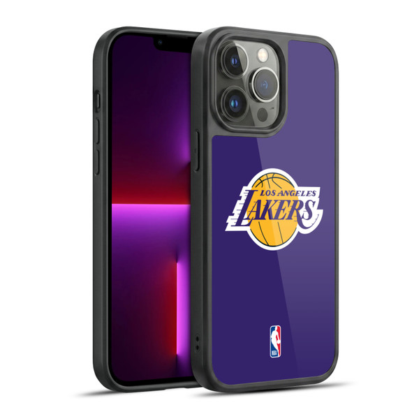 NBA Los Angeles Lakers Plain Gel Armour Case For Apple iPhone 13 Pro Max