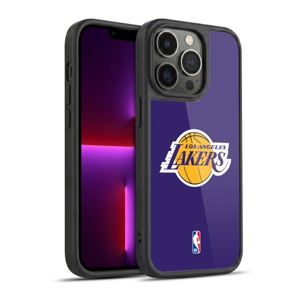 NBA Los Angeles Lakers Plain Gel Armour Case For Apple iPhone 13 Pro