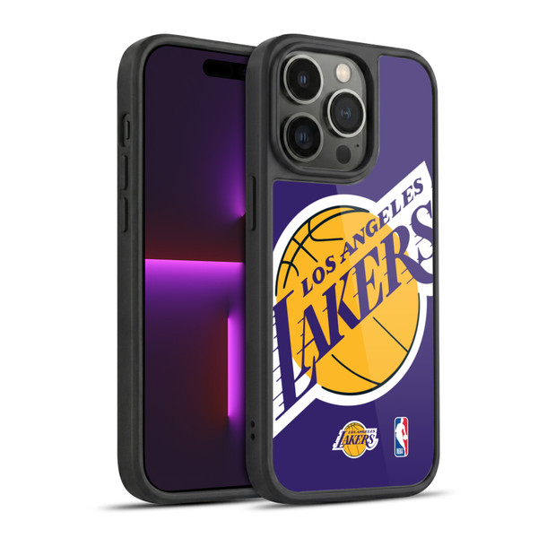 NBA Los Angeles Lakers Oversized Gel Armour Case For Apple iPhone 14 Pro