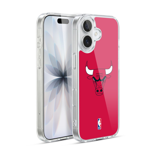 NBA Chicago Bulls Plain Soft Gel Case for Apple iPhone 17