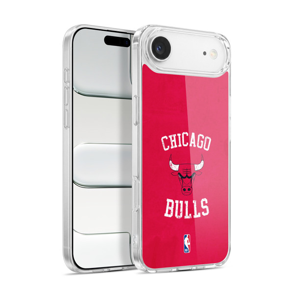 NBA Chicago Bulls Distressed Soft Gel Case for Apple iPhone 17 Air