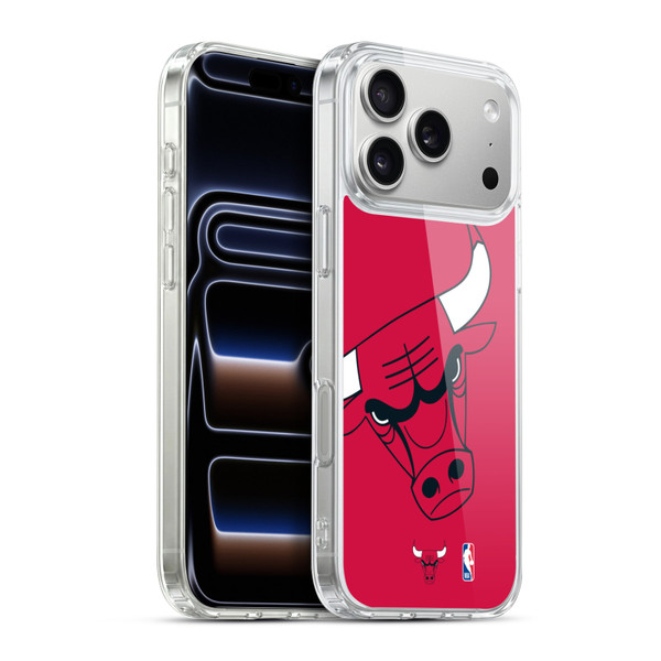 NBA Chicago Bulls Oversized Soft Gel Case for Apple iPhone 17 Pro Max