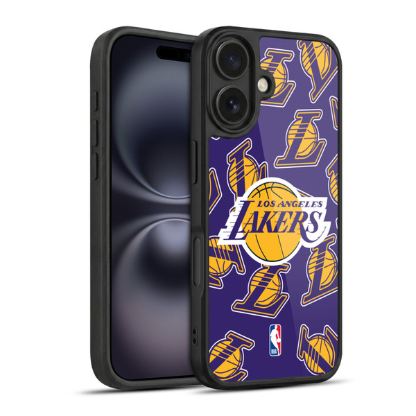 NBA Los Angeles Lakers Patterns Gel Armour Case For Apple iPhone 16