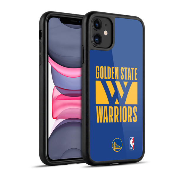 NBA Golden State Warriors Typography Gel Armour Case For Apple iPhone 11