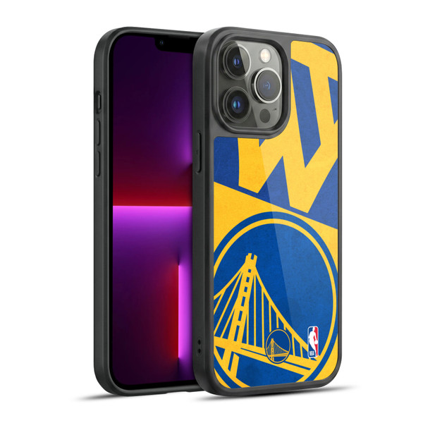 NBA Golden State Warriors Half Oversized Gel Armour Case For Apple iPhone 13 Pro Max