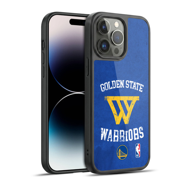 NBA Golden State Warriors Distressed Gel Armour Case For Apple iPhone 14 Pro Max