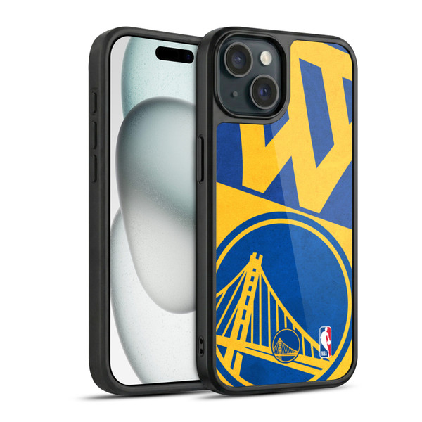 NBA Golden State Warriors Half Oversized Gel Armour Case For Apple iPhone 15