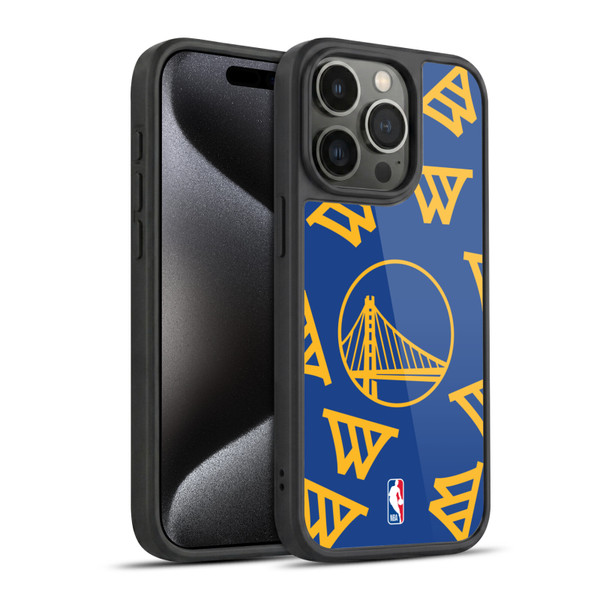 NBA Golden State Warriors Patterns Gel Armour Case For Apple iPhone 15 Pro