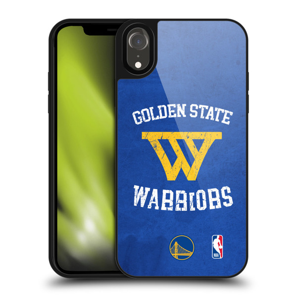 NBA Golden State Warriors Distressed Gel Armour Case For Apple iPhone XR
