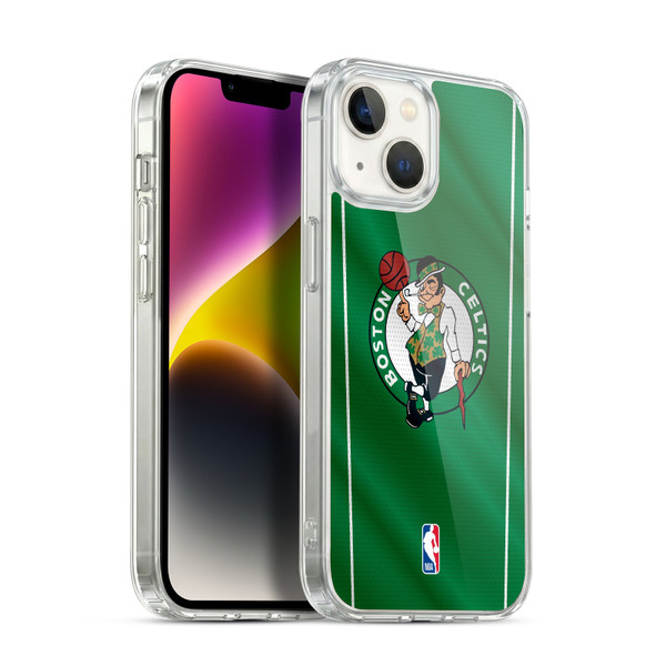NBA Boston Celtics Vertical Banner Soft Gel Case for Apple iPhone 14