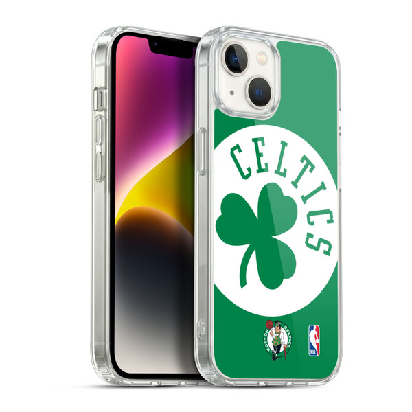 NBA Boston Celtics Oversized Soft Gel Case for Apple iPhone 14 Plus & MagSafe