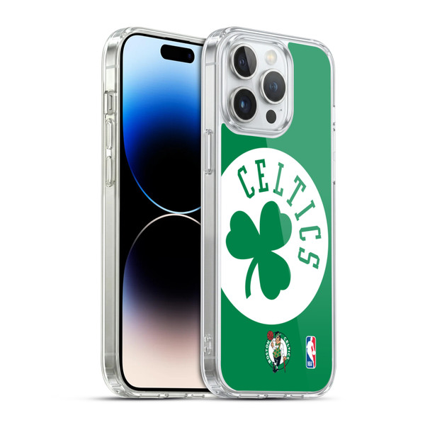 NBA Boston Celtics Oversized Soft Gel Case for Apple iPhone 14 Pro Max & MagSafe
