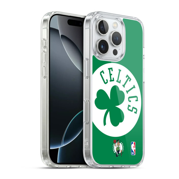 NBA Boston Celtics Oversized Soft Gel Case for Apple iPhone 16 Pro & MagSafe