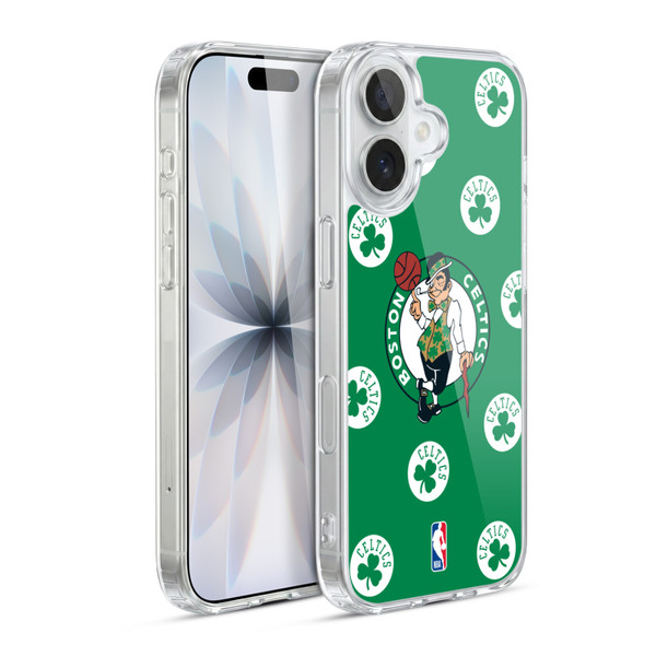 NBA Boston Celtics Patterns Soft Gel Case for Apple iPhone 17