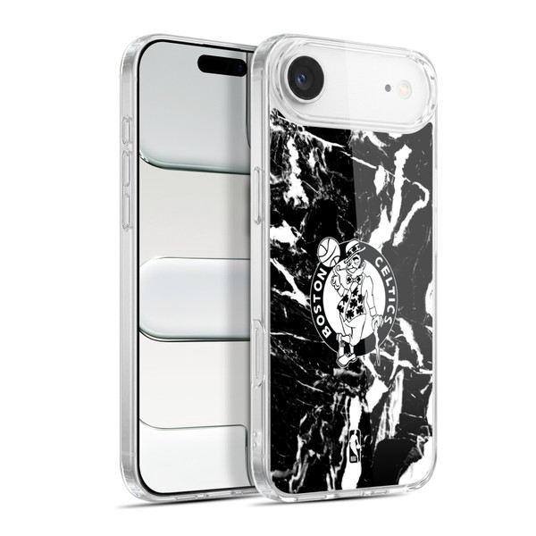 NBA Boston Celtics Black Marble Soft Gel Case for Apple iPhone 17 Air