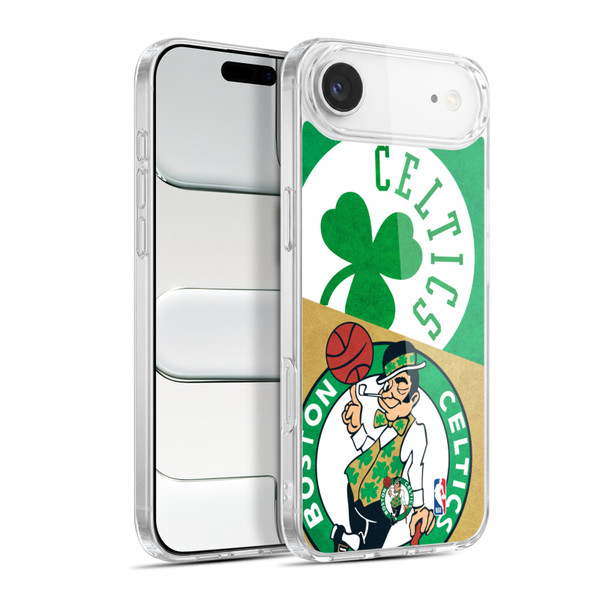 NBA Boston Celtics Half Oversized Soft Gel Case for Apple iPhone 17 Air